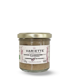 Caviar d’aubergines – Aubergines de Toulouse – BIO