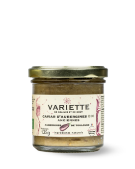 Caviar d’aubergines – Aubergines de Toulouse – BIO