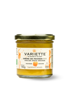 Crème de poivron ancien doux Ariane orange